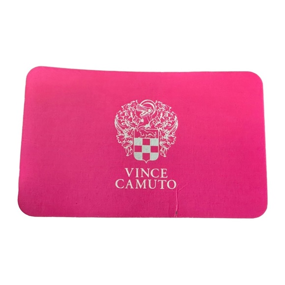 Vince Camuto Neve Crossbody Bag Snow White & Citron Yellow Pebbled Leather - Picture 10 of 16